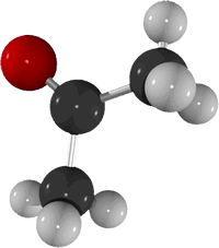 Rendered image of Acetone